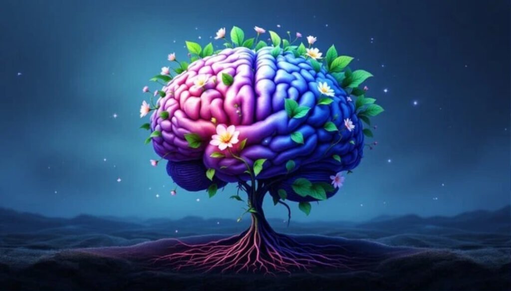 Free Mind Becomes Nature Image - Brain, Nature, Transformation